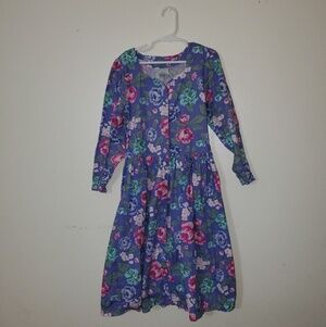 🛍2/$10 Girls Vintage Floral Dress